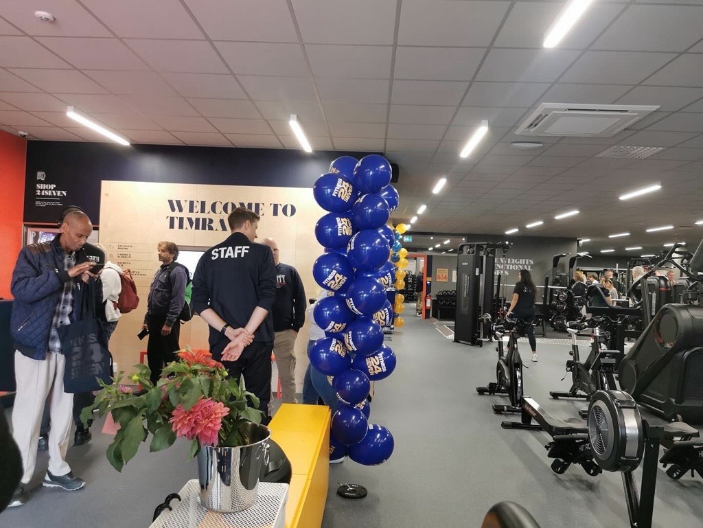 Fittness24Seven gym i Timrå